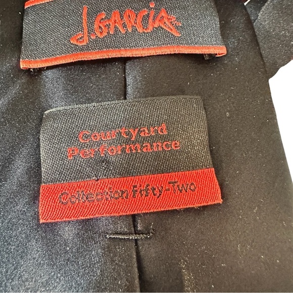 J. Garcia Collection Fifty-Two “Courtyard Performance” Silk Tie - Picture 4 of 5